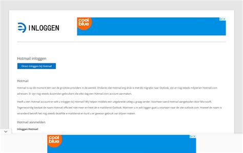 hotmail inloggen|Aan.
